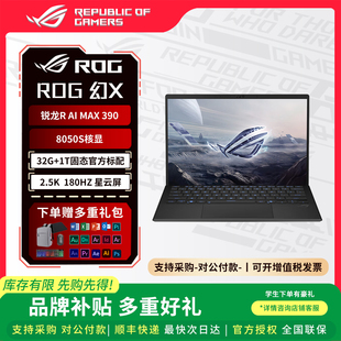 MAX 锐龙AI 13.4英寸触控二合一游戏笔记本电脑 2025 ROG幻X