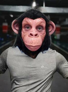 Monkey Mask for Halloween Costume Party Cosplay Mask,Animal