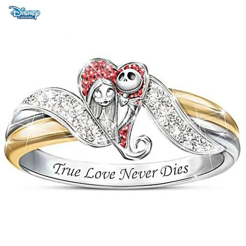 The Nightmare Before Christmas Girl Ring Halloween True Love