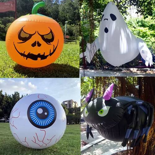 PVC Large Inflatable Spider Pumpkin Balloons Hanging Ghost K