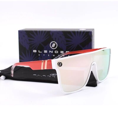 Mixed Blue Mirror Sunglasses Men's Polarized UV Lens Glasses