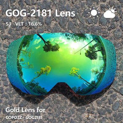 Magnetic Lenses for Ski Goggles GOG-2181 Lens Anti-fog UV400