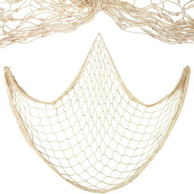 39x79in Beach Themed Fish Net Decorations for Pirate Mermaid