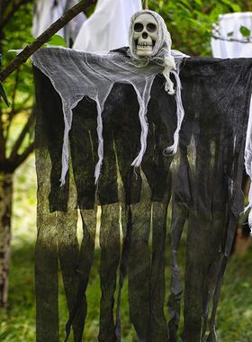 Halloween Horror Skull Hanging Decorations Ghost Outdoor Hau