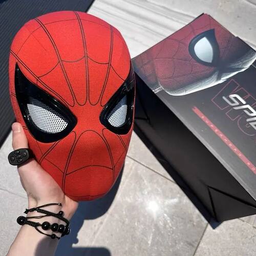 Spider-man:no Way Home Spider Man Mask Luxury Helmet Remote