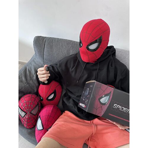 Popular Electric Spider Man Headband Remote Control Flash US