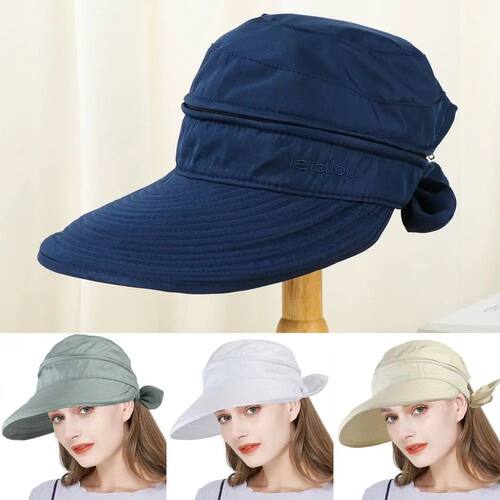 New Foldable Summer Anti-UV Outdoor Cap Wide Brim Beach Hat