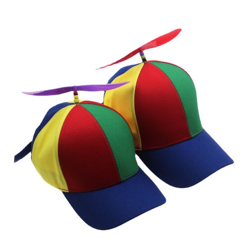 Detachable Propeller Bamboo Dragonfly Baseball Cap Spring An