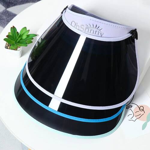 Summer Large Lens Sun Hat Outdoors Sport Anti-UV Visor Face