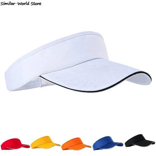 Adjustable Unisex Men Women Plain Sun Visor Sport Golf Tenni