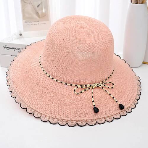 Summer New Women's Wide Brim Straw Sun Hat - Foldable UV Pro