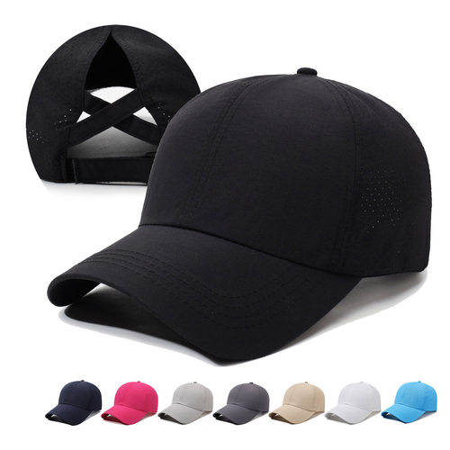 Hat Spring And Summer Baseball Cap Women's Casual Cross Pony