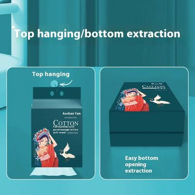Disposable Face Wash Towel Hanging Family Pack Extraction Di