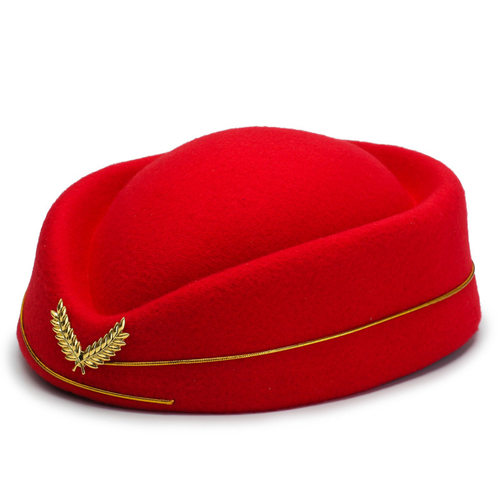 Stewarding Hat Woolen Beret Women's British Performance Hat