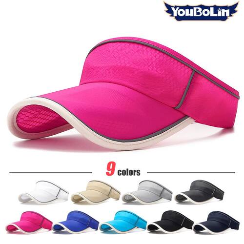 Sun protection hollow top hat summer running sports hollow b