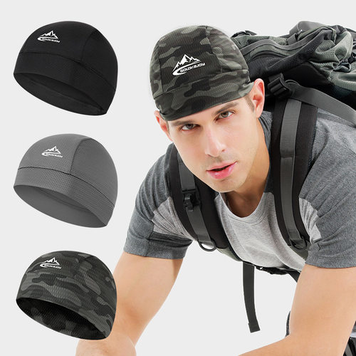 Summer Riding Cap Men's Ice Silk Quick-drying Melon Skin Cap
