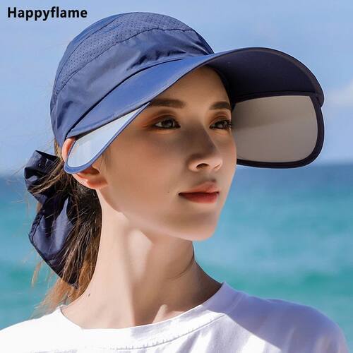 Women's Sun Hat Cycling Breathable Visor Caps Female Scalabl
