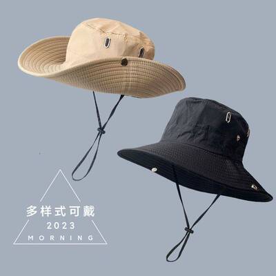 Summer Outdoor Sun Hat Unisex Fisherman Hat Western Cowboy H