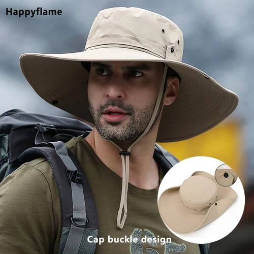 New Sun Protection Fishing Hat Summer Breathable Mesh Campin