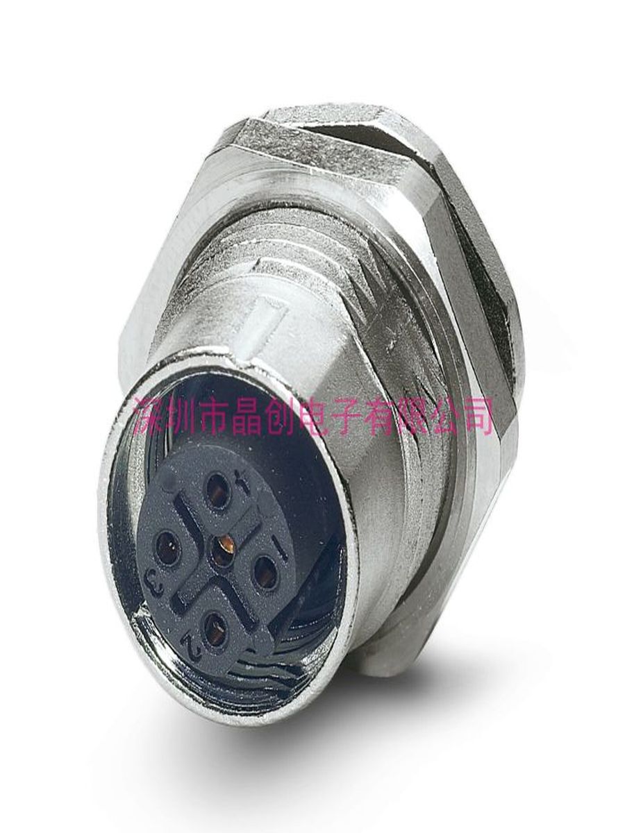 1239738 全新 SACC-DSI-M12FSB-5CON-M16X- 设备连接器，板后安装