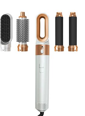Hot Air Brush Hair Dryer 5In1 Hair Styler Blow Dryer Comb El