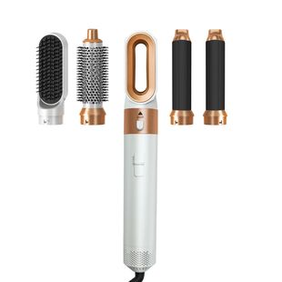 Hair Dryer Comb Air Blow Brush Styler Hot 5In1