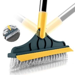 2In1 Brush Cleaning Long Removable Floor Handle Scrub
