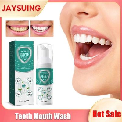 Teeth Cleansing Mousse Remove Plaque Stains Breath Freshen D