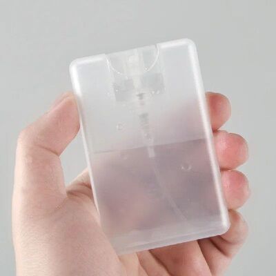 20ml Card Spray Bottle Plastic Perfume Alcohol Refill Bottle