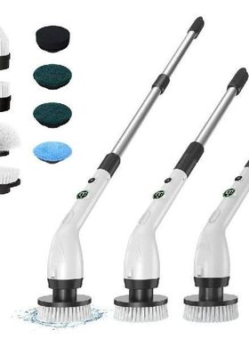 Spin Scrubber Cleaning Brush with 8 Brush Heads IPX7 Waterpr
