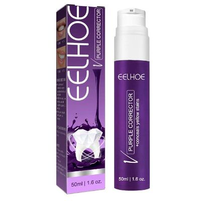 New Purple Whitening Toothpaste Mousse V34 Color Tooth Corre