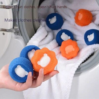 Sponge Laundry Ball Lint Remover for Clothing Washing Machin