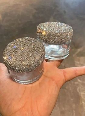 30/20g Luxury Sparkling Cosmetics Jar Empty Glass Jar Emulsi
