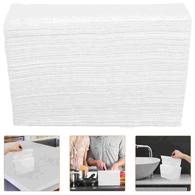 Folded Paper Towels 200 Sheets Sterilized Disposable Hand Na
