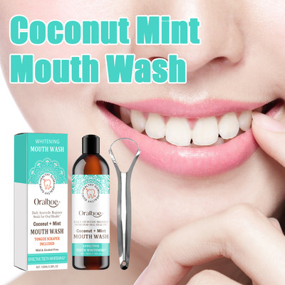 Coconut Pulling Oil Natural Essential Oils Vitamin Mouthwash