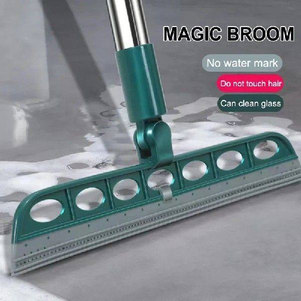 Magic Broom Sweeping Brush Silicone Mop Household Floor Clea