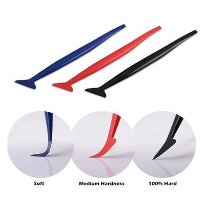 3Pcs Car Stickers Hardness Wrap Vinyl Tools Micro Squeegee S