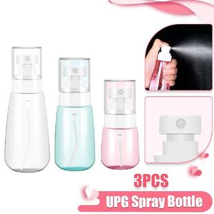 30/60/100ml 3PCS UPG Spray Bottle Lotion U-Shaped Alcohol Wa