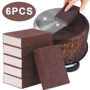 Sponge Eraser Carborundum Rust Nano Removing Cleaning 6Pc