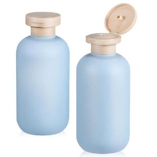 Squeeze Plastic 2Pc Bottles Refillable Toiletries Container