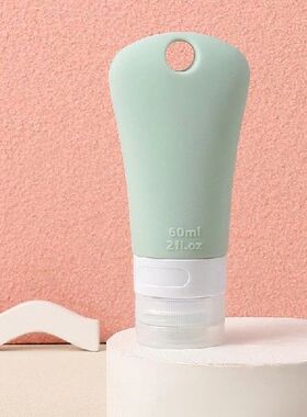 1Pcs 60ml Silicone Travel Bottle For Toiletries,Empty Toilet