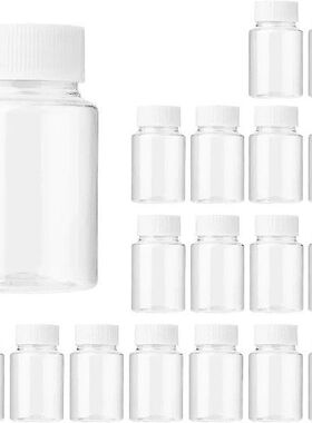 10PCS 20/30/80/100ML Plastic Clear Empty Seal Container with