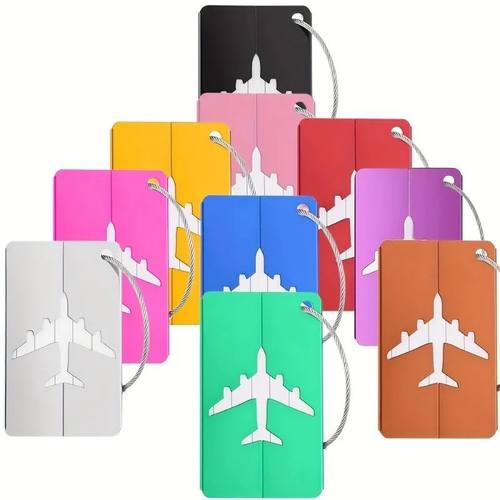 Stylish Premium Aluminum Travel ID Bag Tag Durable luggage i