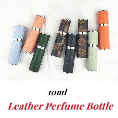 10ml Leather Perfume Bottle Refillable Perfume Atomizer For