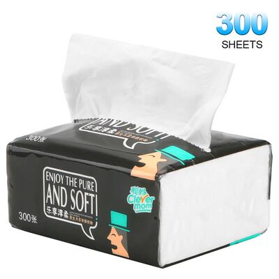 4 Layers 300 Sheets Toilet Paper Household Pure Wood Pulp Pa