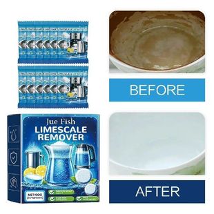 Teapot Scale Cleaner Kettle Descaler Remove Tea Stains Food