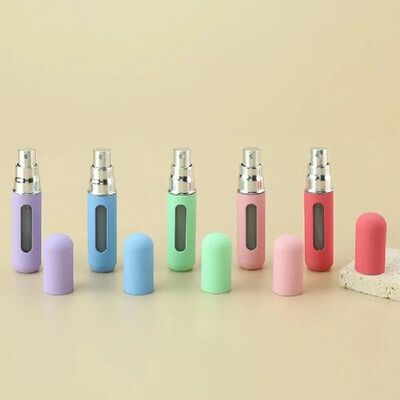 5ml Candy Color Perfume Atomizer Press Head Refillable Spray