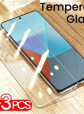 1-3PCS Screen Protector For Redmi Note 13 Pro 12 11 Pro 11S Note 8 9 10 Pro 5G 4G Tempered Glass Pro
