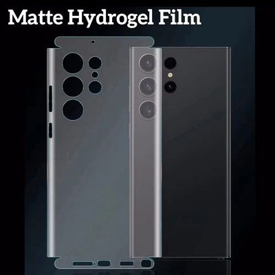 Matte Hydrogel Film For Samsung S24 Ultra S25 Plus Note 23 20 Screen Protector Back Film For Galaxy
