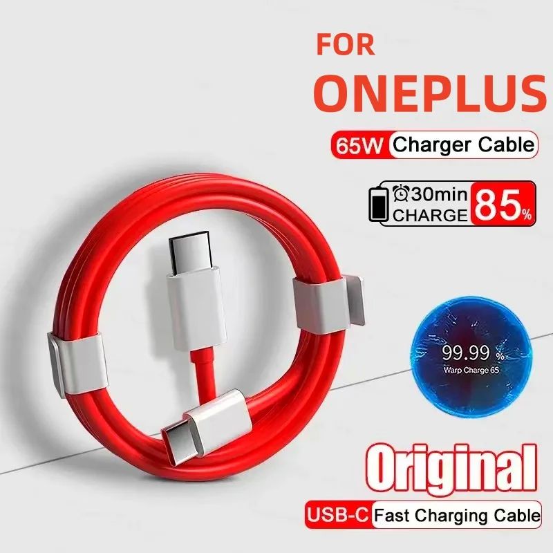 For Oneplus 80W SUPERVOOC 2.0 Quick Charger Cable USB Type C 8A For Oneplus 11 11R 10R Nord 3 CE3 N3